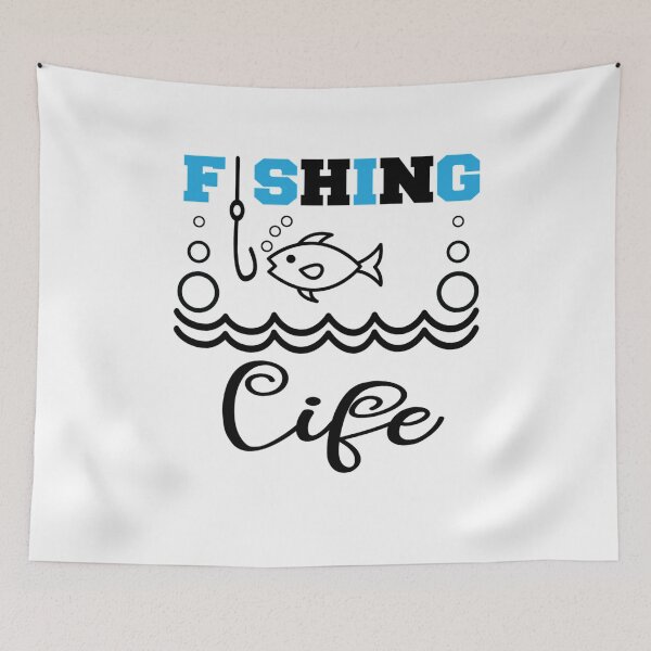 Item preview, Fishing Life  designed and sold by shivani21061993.
