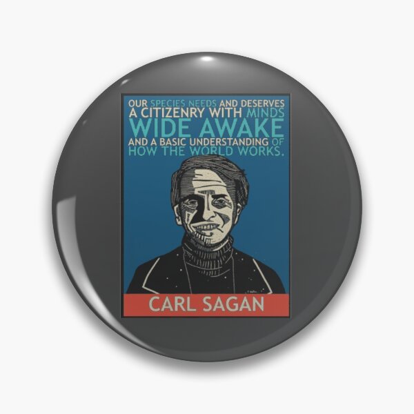 Item preview, Carl Sagan wide awake designed and sold by zwilks.