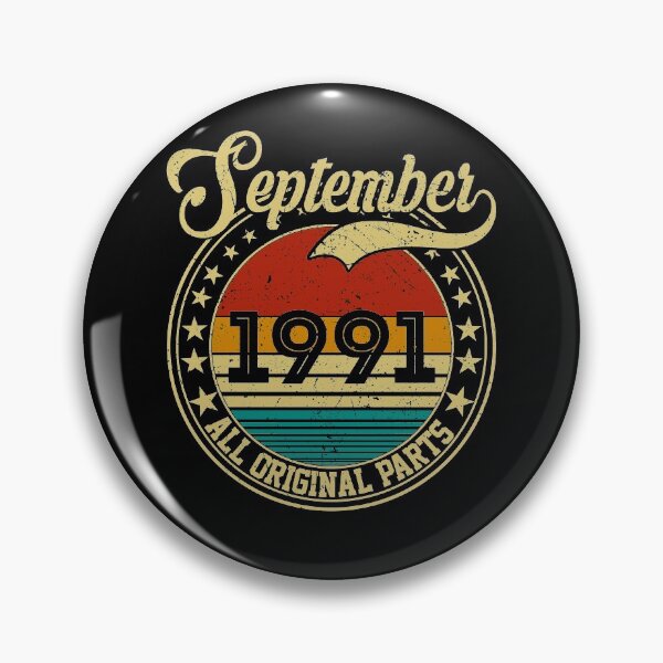 Item preview, Vintage September 1991 All Original Parts Born in September 1991 30th Birthday Gift 30 Years Old designed and sold by MN-Shop0123.