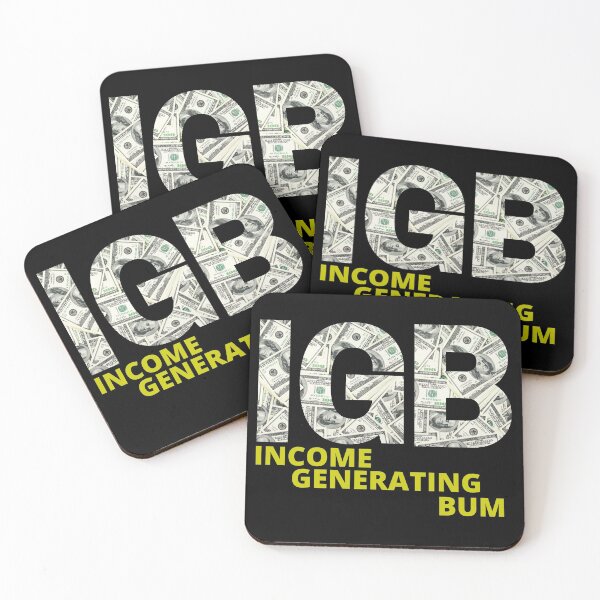 Item preview, Income Generating Bum designed and sold by JockArts.