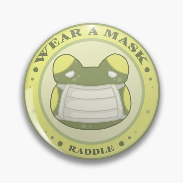 Item preview, Raddle - Wear a Mask designed and sold by DingoBee.