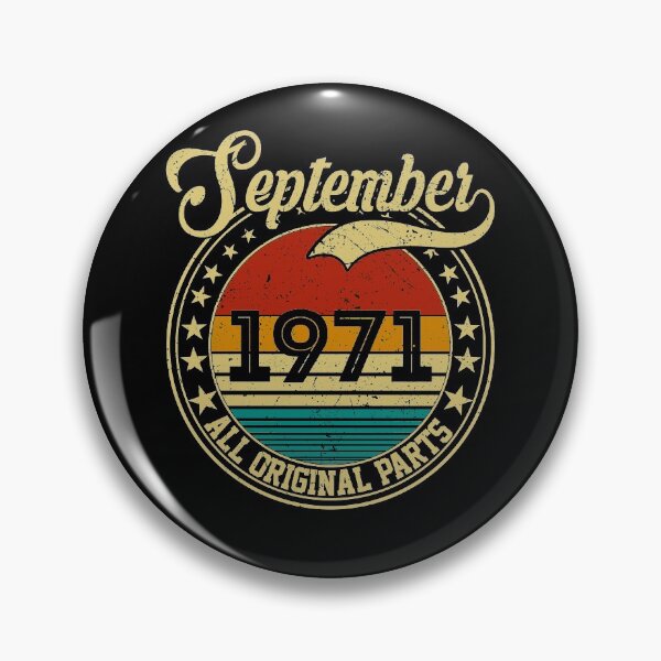 Item preview, Vintage September 1971 All Original Parts Born in September 1971 50th Birthday Gift 50 Years Old designed and sold by MN-Shop0123.
