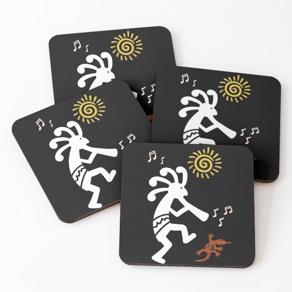 Item preview, Native Americans mythology Kokopelli Deity of Fertility - Trumpet  Lizard designed and sold by celticknights.
