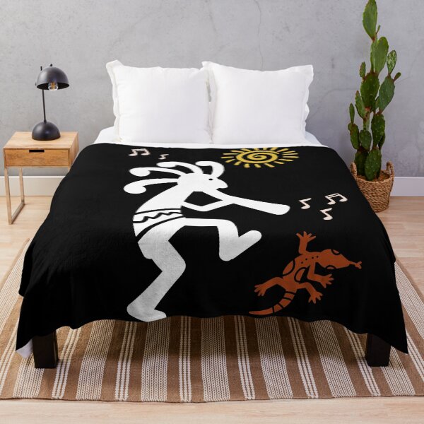 Item preview, Native Americans mythology Kokopelli Deity of Fertility - Trumpet  Lizard designed and sold by celticknights.