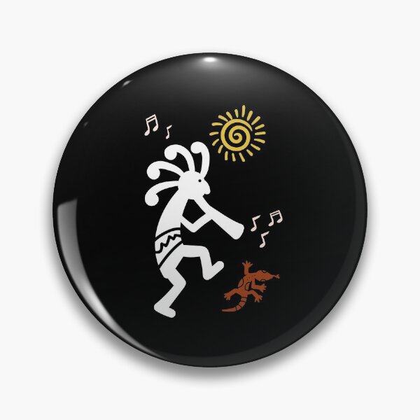 Item preview, Native Americans mythology Kokopelli Deity of Fertility - Trumpet  Lizard designed and sold by celticknights.