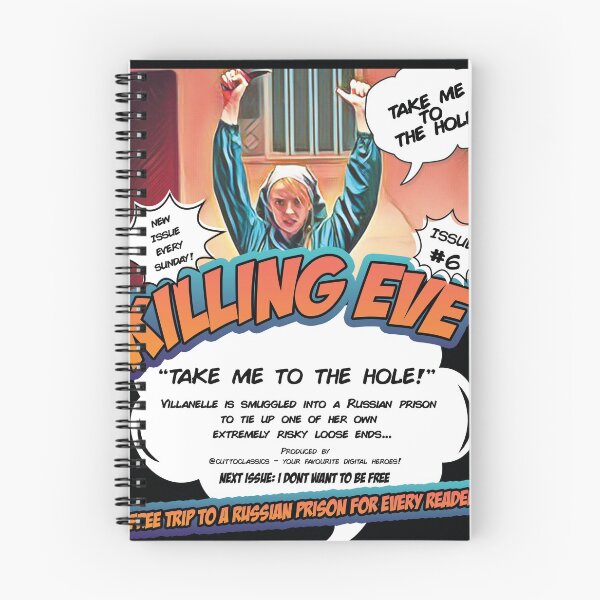Item preview, killing eve the hole comic designed and sold by leonifitzy.