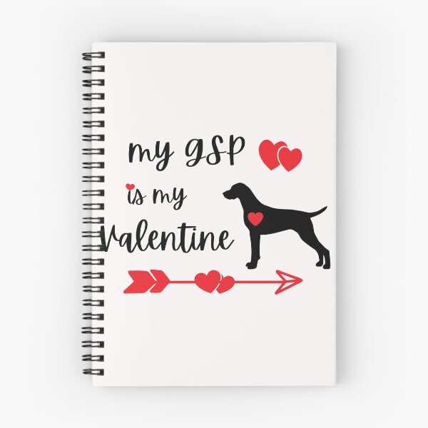 Item preview, My GSP is my Valentine, Pointer Valentine GSP Valentine designed and sold by FunShirtDesigns.