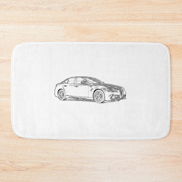 Item preview, Quadrifoglio Wireframe designed and sold by Auto-Prints.