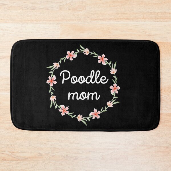 Item preview, Poodle mom - poodle puns designed and sold by Paperfly Studio.
