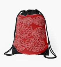 Chrysanthemum Drawstring Bag