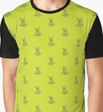 Green Frenchie Graphic T-Shirt