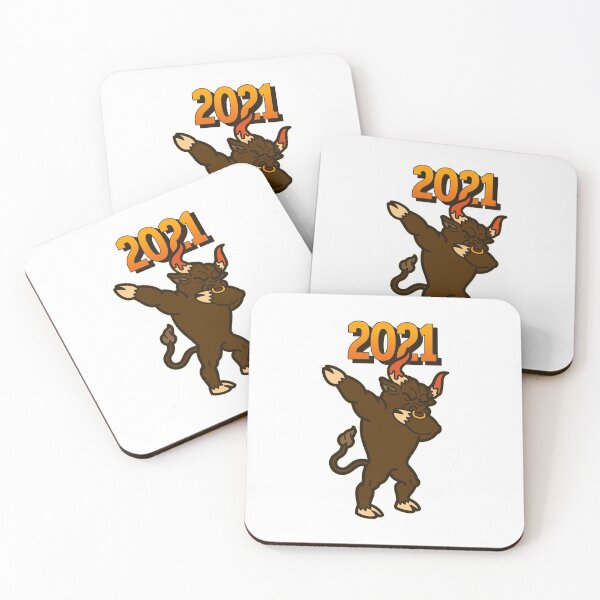 Item preview, Year Of The Ox 2021 Dabbing Ox designed and sold by joabaj.