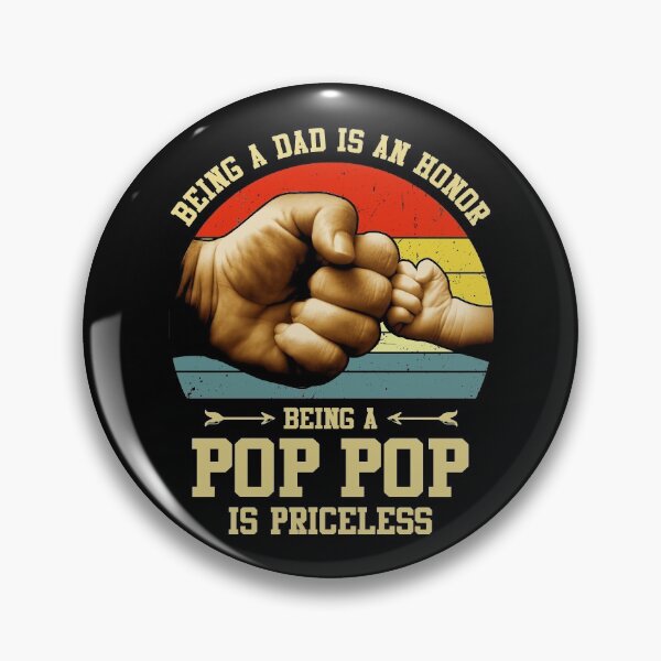 Item preview, Vintage Dad Pop Pop Shirt Kid Papa Grandpa Fathers Day T Shirt designed and sold by tuanitus.