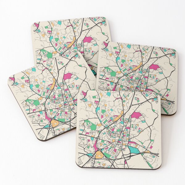 Item preview, Frederick, Maryland Street Map designed and sold by A Deniz Akerman.