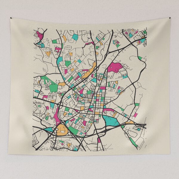 Item preview, Frederick, Maryland Street Map designed and sold by A Deniz Akerman.