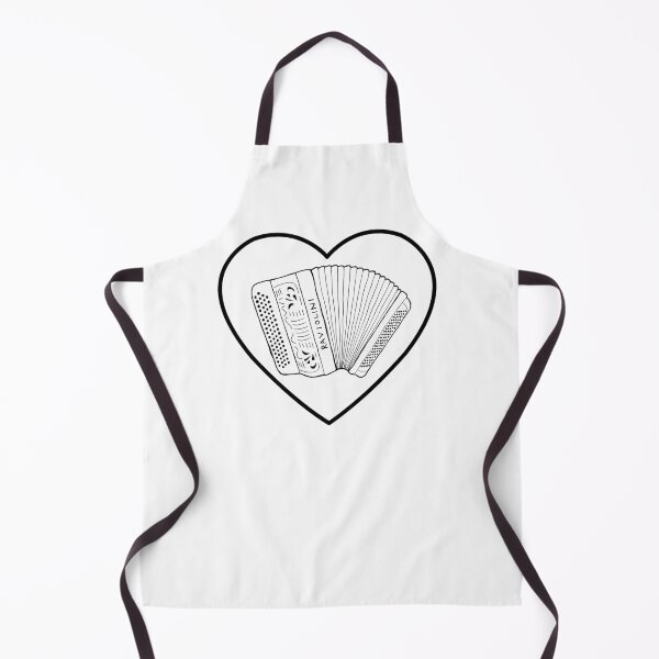 Item preview, Accordion Valentine - Chromatic Button Accordion in a Heart designed and sold by SavageMyrtle.