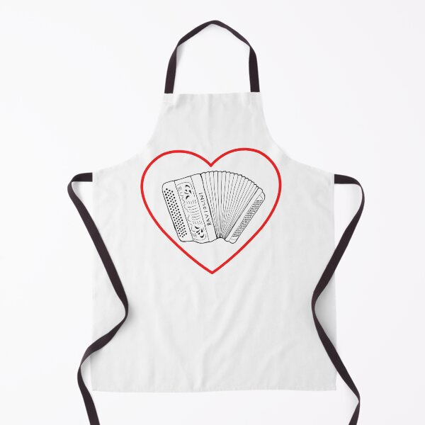 Item preview, Accordion Valentine - Chromatic Button Accordion in a Heart designed and sold by SavageMyrtle.
