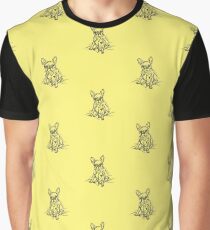 Yellow French Graphic T-Shirt