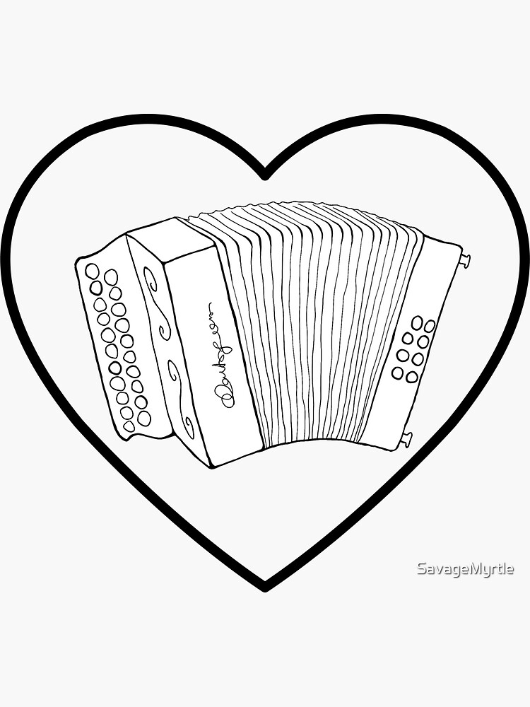 Heart Concertina Valentine Cards & Stickers