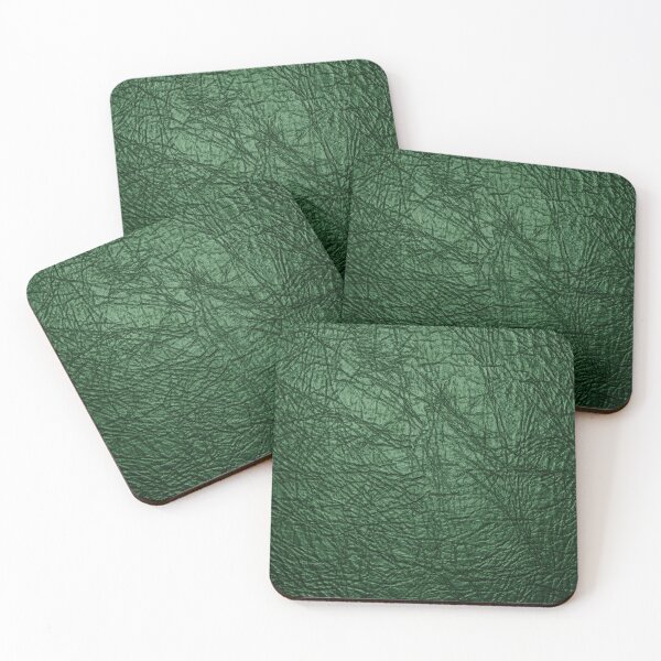 Item preview, Dark Green Leather Texture  designed and sold by Petra Rosa.