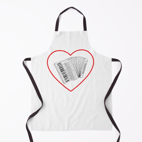 Item preview, Accordion Valentine - Piano Accordion in a Heart designed and sold by SavageMyrtle.