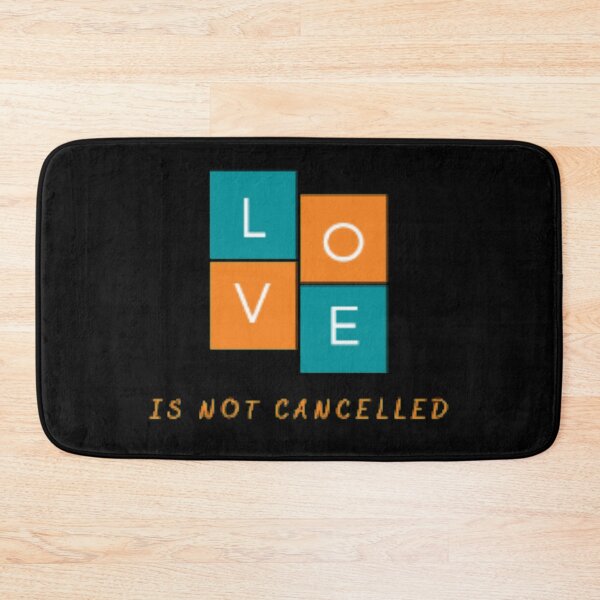Item preview,  Love is not cancelled quote designed and sold by Simi2020.