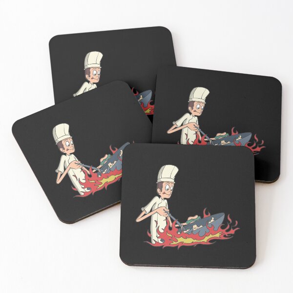 Item preview, Chef cooking in wok with fire designed and sold by Monkey Ful.