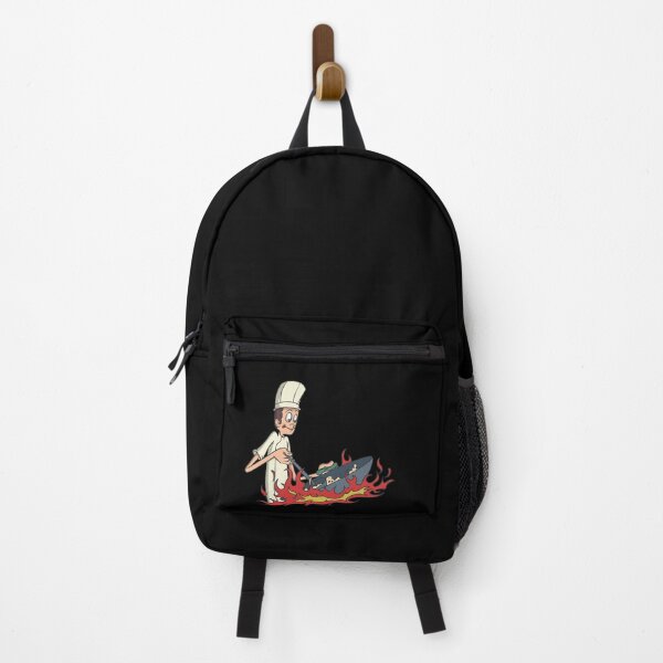 Item preview, Chef cooking in wok with fire designed and sold by Monkey Ful.