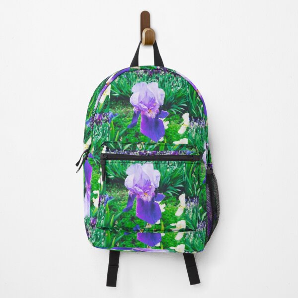 Item preview, Violet iris in blossom, natural perfection designed and sold by helenkaiy.