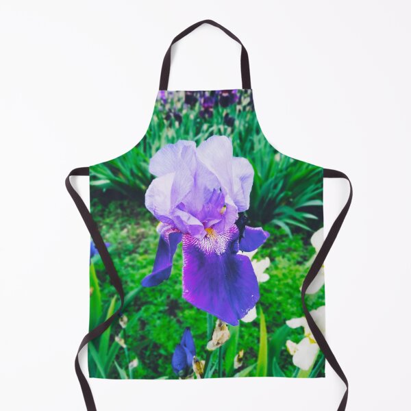 Item preview, Violet iris in blossom, natural perfection designed and sold by helenkaiy.