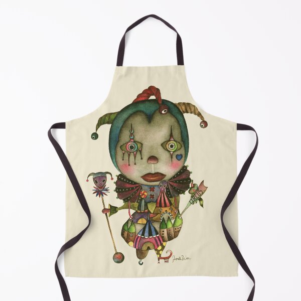 Item preview, Little Clown Jester Anthropomorphized Circus Witch designed and sold by Kumasama.