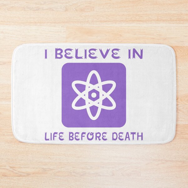 Item preview, I Believe In Life Before Death Atheist Gift Husband Wife designed and sold by cattiktoks1718.
