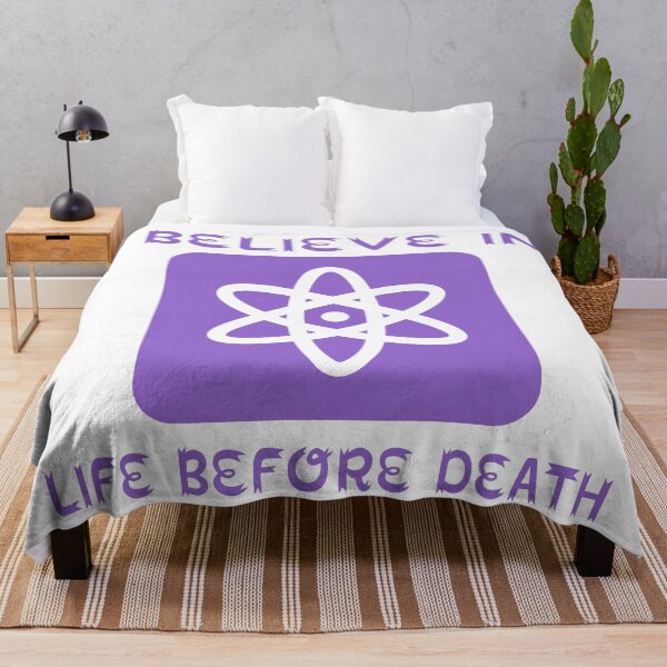 Item preview, I Believe In Life Before Death Atheist Gift Husband Wife designed and sold by cattiktoks1718.