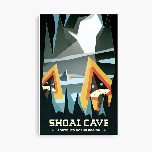 Shoal Cave Canvas Print