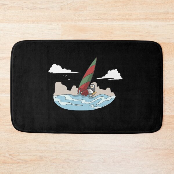 Item preview, Penguin Windsurfer designed and sold by Monkey Ful.