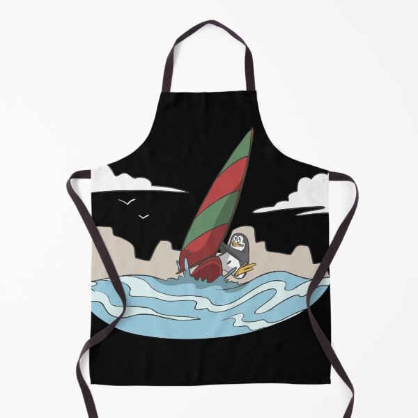 Item preview, Penguin Windsurfer designed and sold by Monkey Ful.