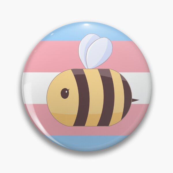 Item preview, Trans bee for all the trans peeps designed and sold by BeesArtStore.