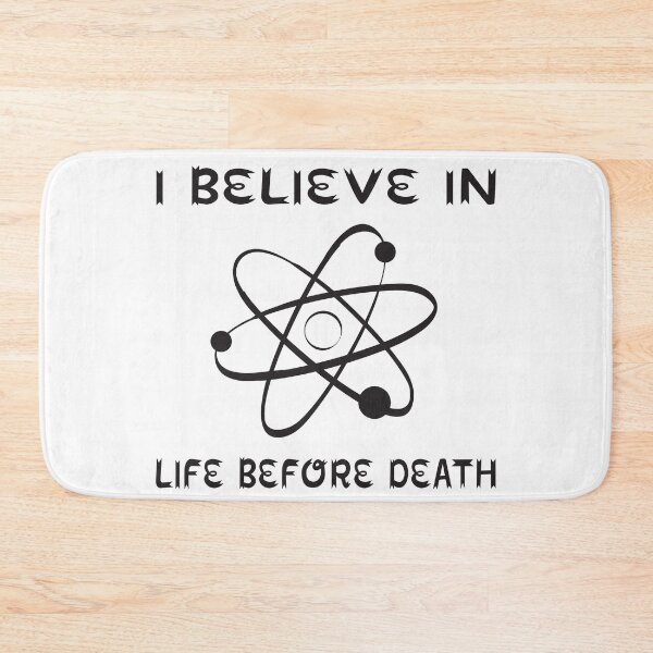 Item preview, I Believe In Life Before Death Atheist Gift Husband Wife designed and sold by cattiktoks1718.