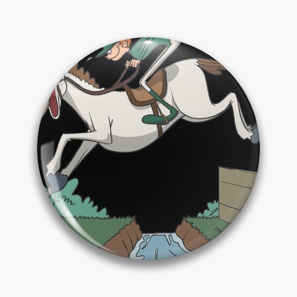 Item preview, Rider and horse jumping over water designed and sold by Monkey Ful.