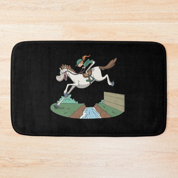 Item preview, Rider and horse jumping over water designed and sold by Monkey Ful.