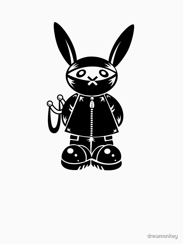 Thumbnail 6 of 6, Pullover Hoodie, Sab it! Rabbit! designed and sold by drewmonkey.
