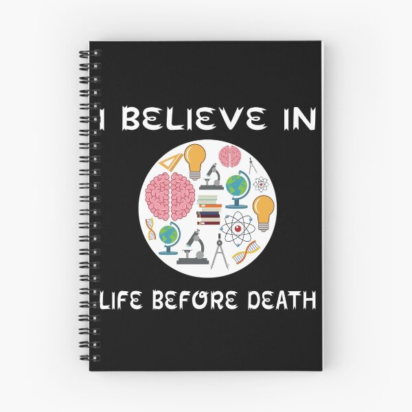 Item preview, I Believe In Life Before Death Atheist Gift Husband Wife designed and sold by cattiktoks1718.