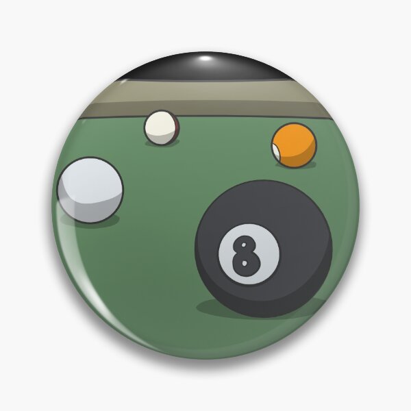 Item preview, Pool billiards the black eight designed and sold by Monkey Ful.