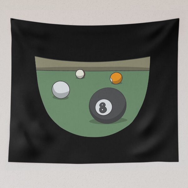 Item preview, Pool billiards the black eight designed and sold by Monkey Ful.