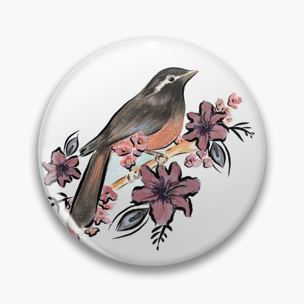 Artikelvorschau, Aquarellvogel entworfen und verkauft von hellokyuubi.