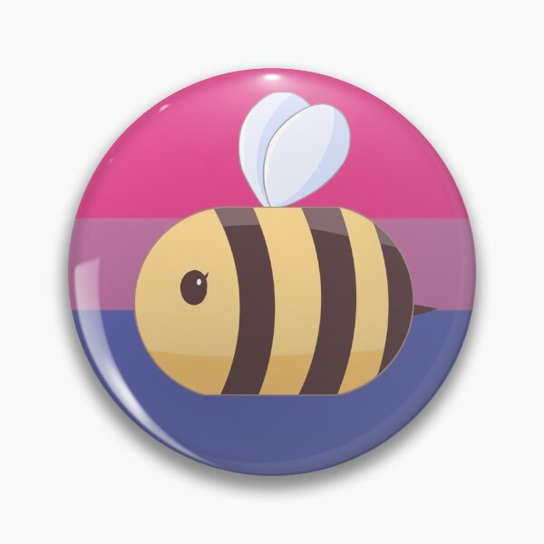 Item preview, Bi-Bee design for bi peeps designed and sold by BeesArtStore.
