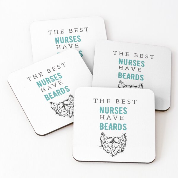 Item preview, The best nurses have beards designed and sold by Boricson.