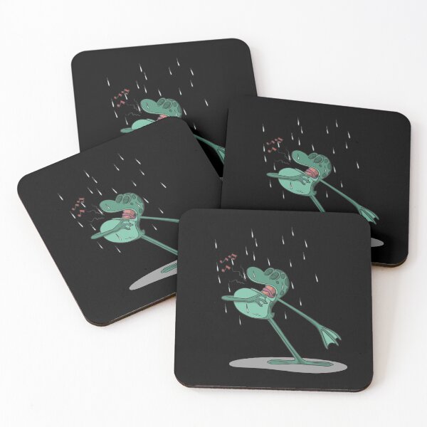 Item preview, Funny frog sings in the rain designed and sold by Monkey Ful.
