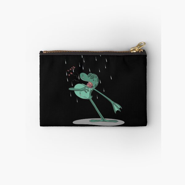 Item preview, Funny frog sings in the rain designed and sold by Monkey Ful.