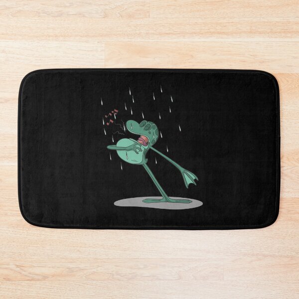 Item preview, Funny frog sings in the rain designed and sold by Monkey Ful.